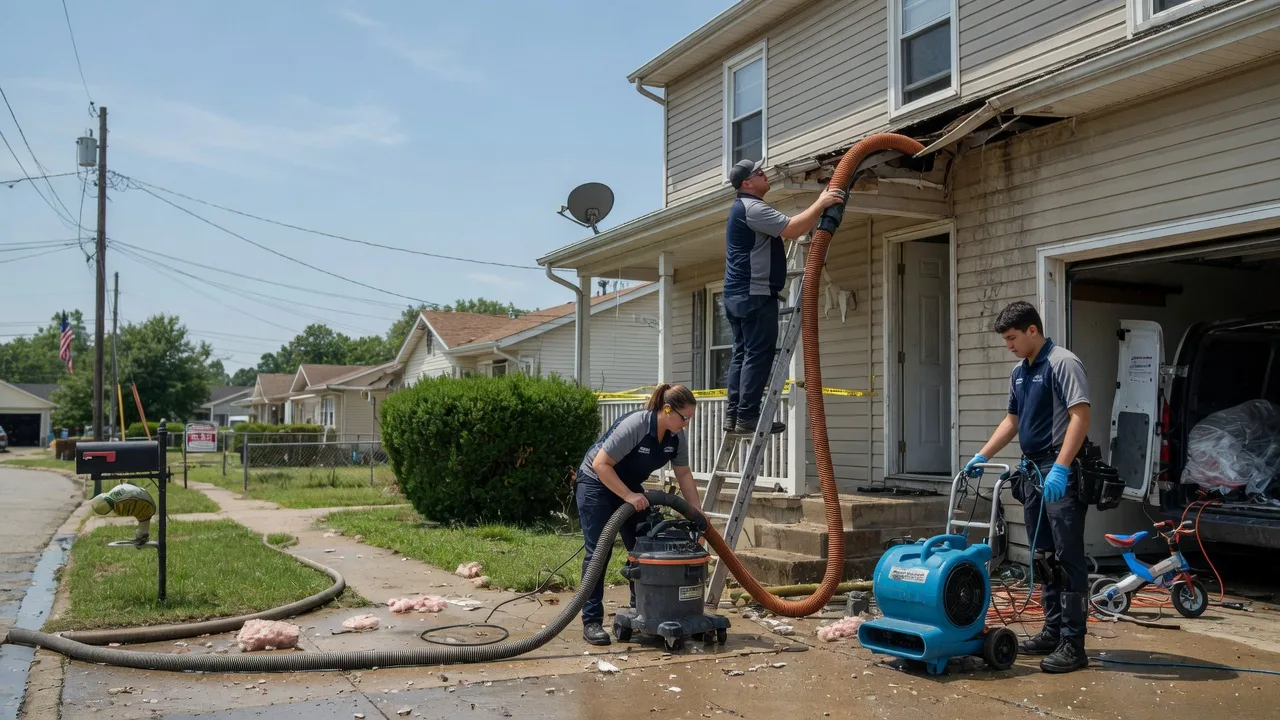 Water Damage Restoration in Fort Necessity, LA near me